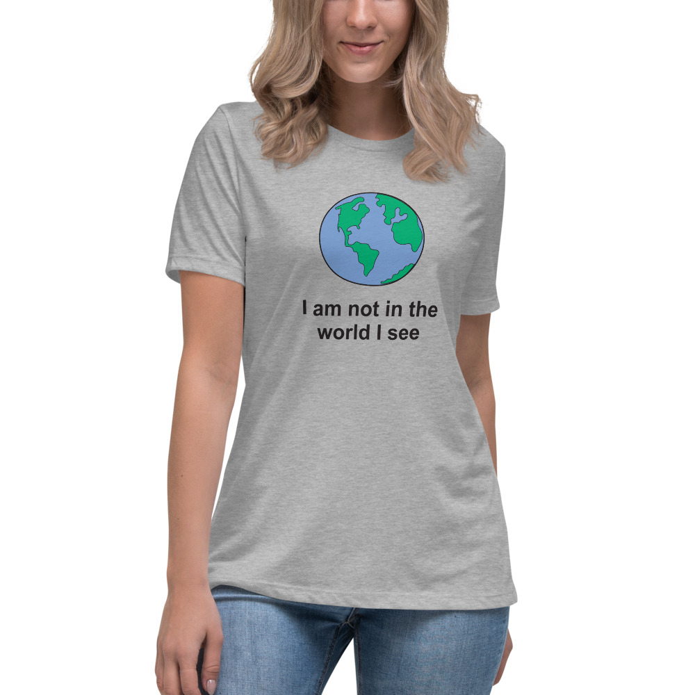 I Am Not In The World I See Women's T-Shirt